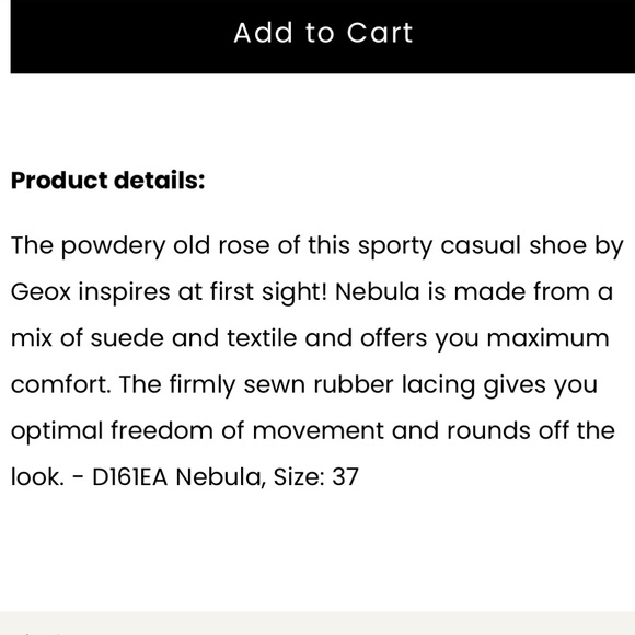 NEW IN BOX Geox Nebula Sneaker in Old Rose - Picture 10 of 10